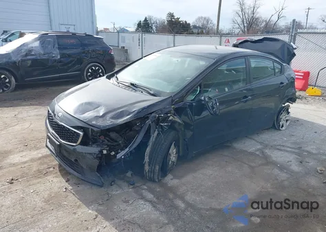 2017 Kia Forte Lx from USA, damaged, VIN 3KPFK4A75HE123089